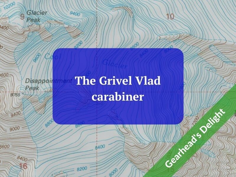 The Grivel Vlad carabiner — Alpine Savvy
